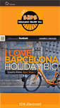Mobile Screenshot of barcelonaholidaybici.com